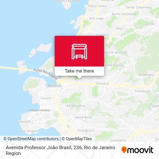 Avenida Professor João Brasil, 236 map
