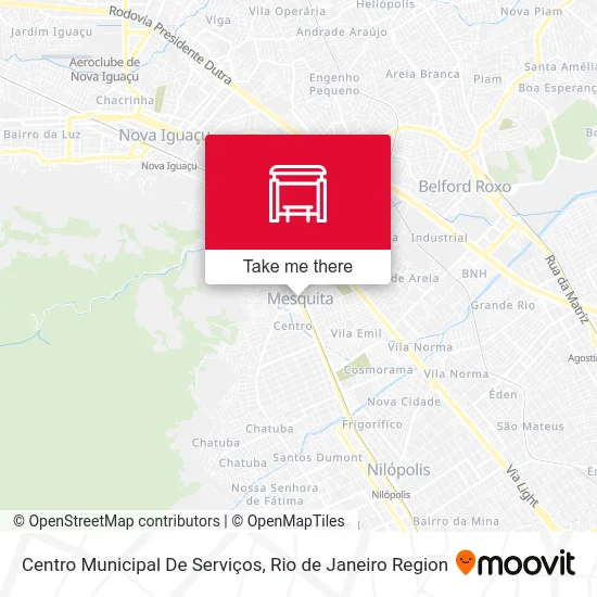 Centro Municipal De Serviços map