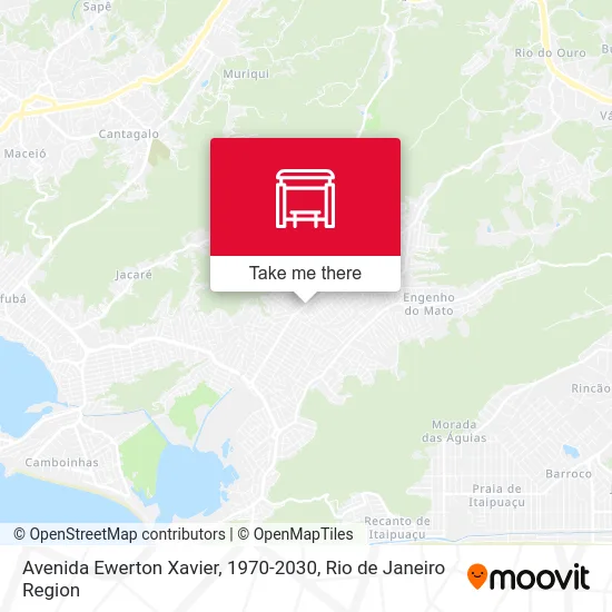 Avenida Ewerton Xavier, 1970-2030 map