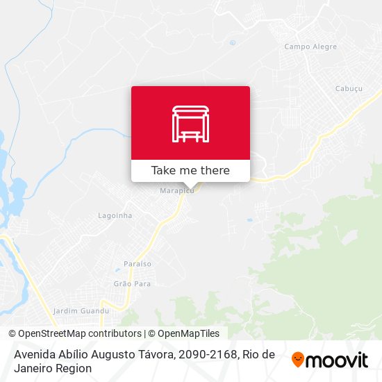 Mapa Avenida Abílio Augusto Távora, 2090-2168