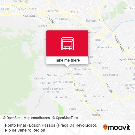 Ponto Final - Edson Passos (Praça Da Revolução) map