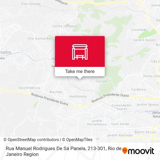 Rua Manuel Rodrigues De Sá Panela, 213-301 map