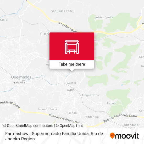 Farmashow | Supermercado Família Unida map