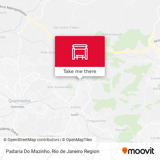 Padaria Do Mazinho map