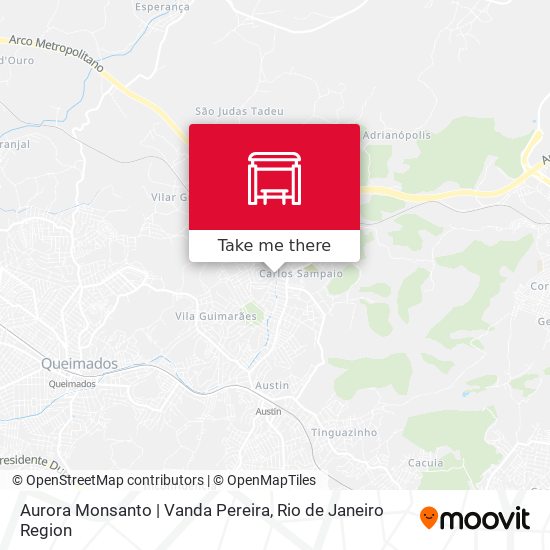 Aurora Monsanto | Vanda Pereira map
