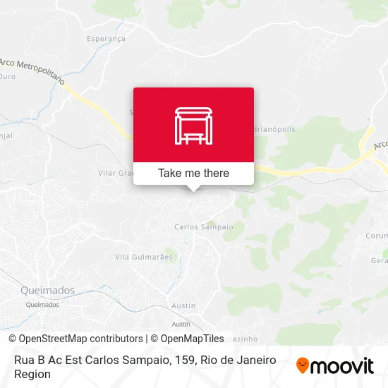 Rua B Ac Est Carlos Sampaio, 159 map