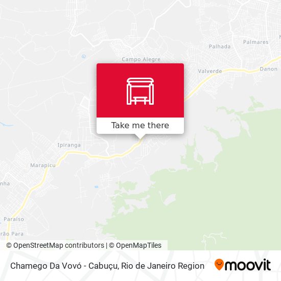 Chamego Da Vovó - Cabuçu map