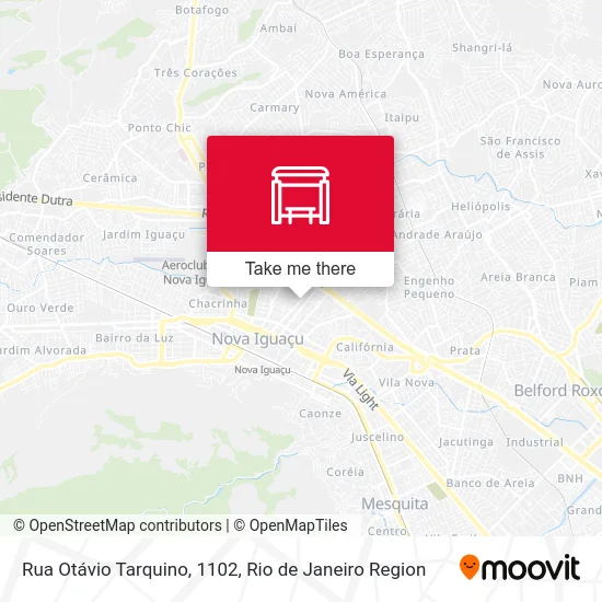 Rua Otávio Tarquino, 1102 map