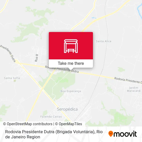 Rodovia Presidente Dutra (Brigada Voluntária) map