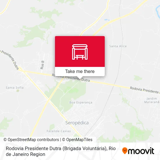Rodovia Presidente Dutra (Brigada Voluntária) map