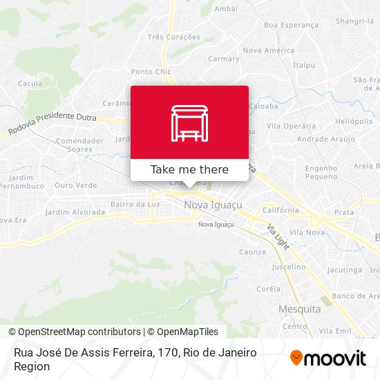 Rua José De Assis Ferreira, 170 map