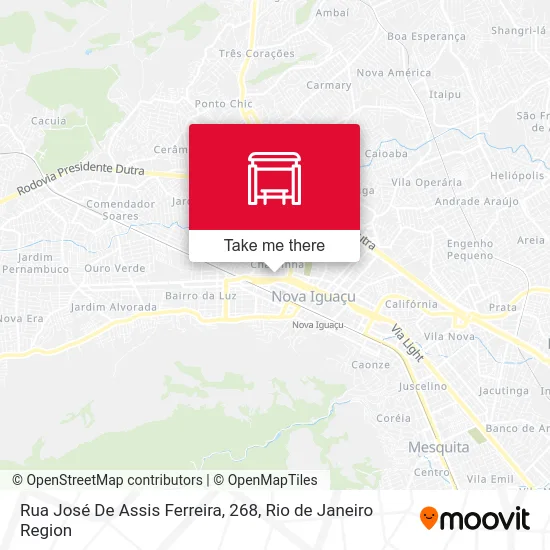 Rua José De Assis Ferreira, 268 map