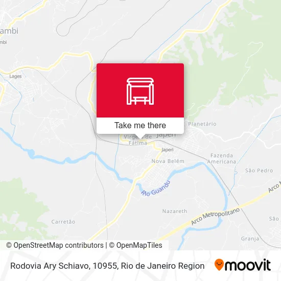 Rodovia Ary Schiavo, 10955 map