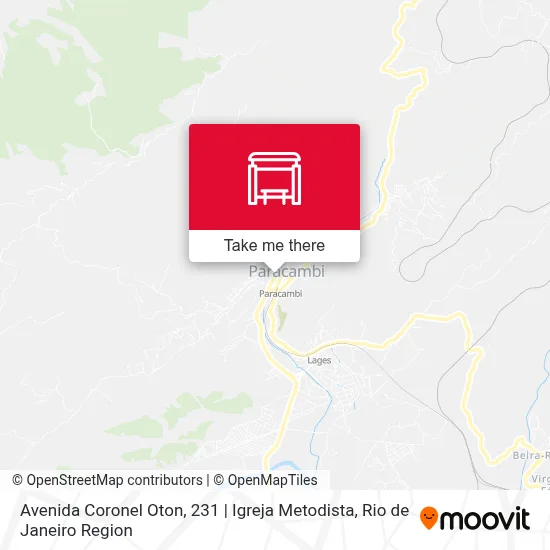 Avenida Coronel Oton, 231 | Igreja Metodista map