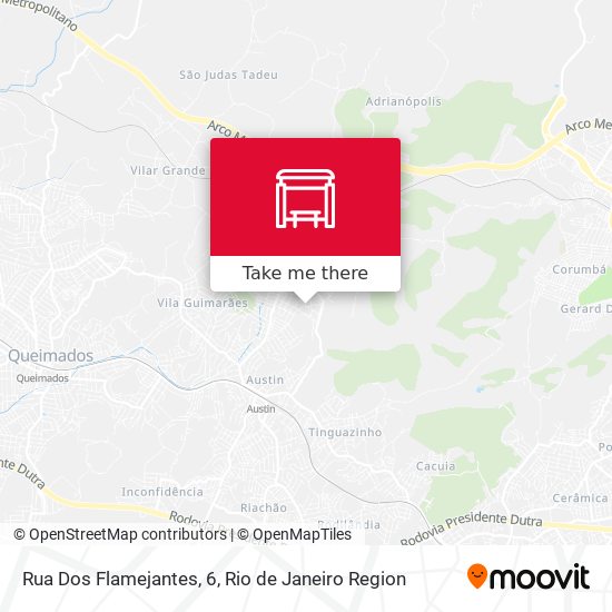 Rua Dos Flamejantes, 6 map