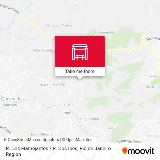 R. Dos Flamejantes / R. Dos Ipês map