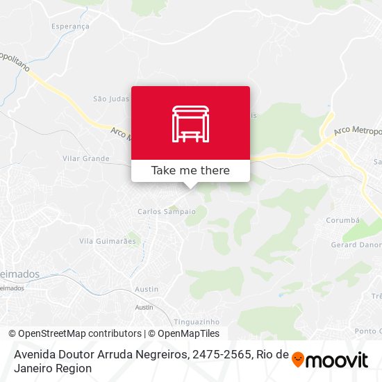 Avenida Doutor Arruda Negreiros, 2475-2565 map