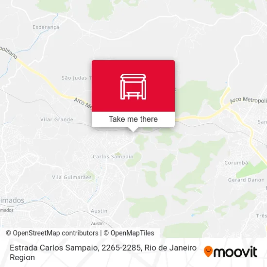 Estrada Carlos Sampaio, 2265-2285 map