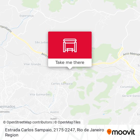 Estrada Carlos Sampaio, 2175-2247 map