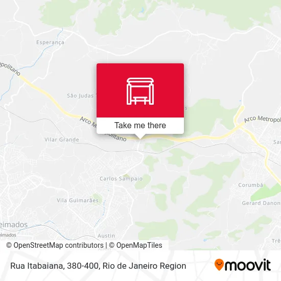 Rua Itabaiana, 380-400 map