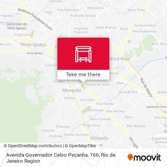 Avenida Governador Celso Peçanha, 766 map