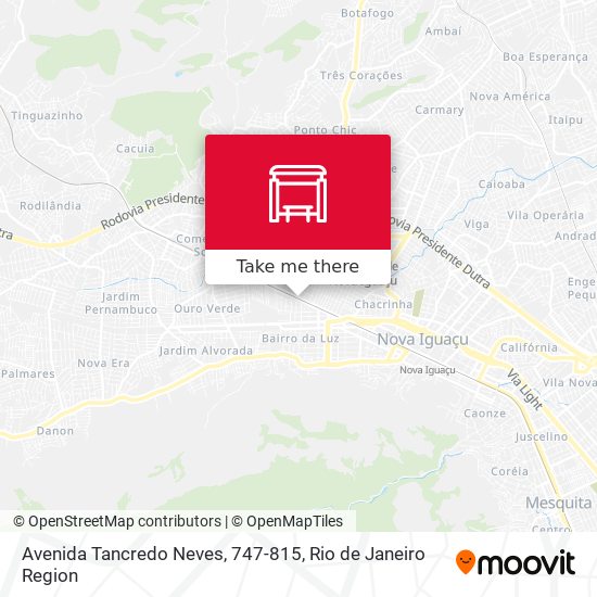 Avenida Tancredo Neves, 747-815 map
