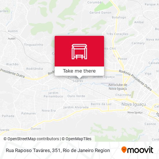 Rua Raposo Taváres, 351 map