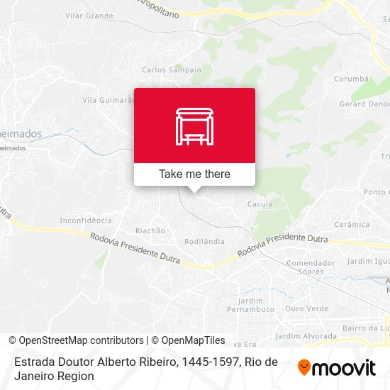 Estrada Doutor Alberto Ribeiro, 1445-1597 map