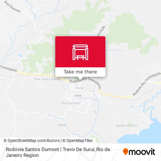 Rodovia Santos Dumont | Trevo De Suruí map