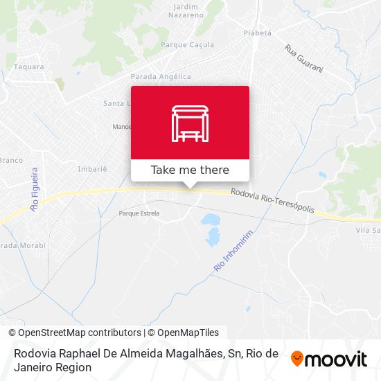 Rodovia Raphael De Almeida Magalhães, Sn map