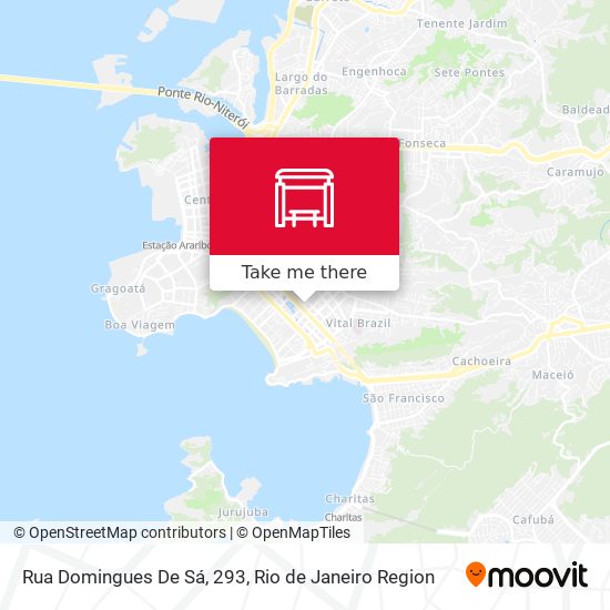 Mapa Rua Domingues De Sá, 293