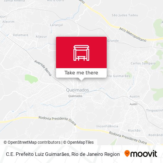 C.E. Prefeito Luiz Guimarães map
