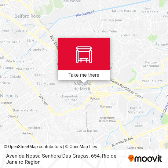 Avenida Nossa Senhora Das Graças, 654 map