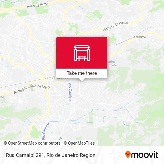 Rua Camaipi 291 map
