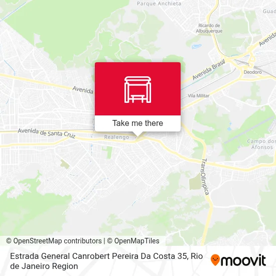 Estrada General Canrobert Pereira Da Costa 35 map