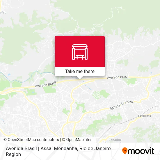 Avenida Brasil | Assaí Mendanha map