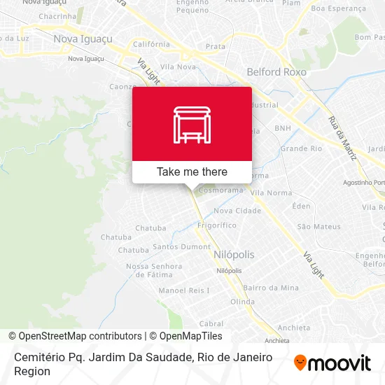 Cemitério Pq. Jardim Da Saudade map