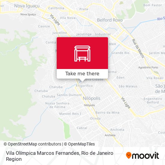 Vila Olímpica Marcos Fernandes map