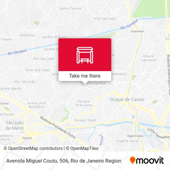 Avenida Miguel Couto, 506 map