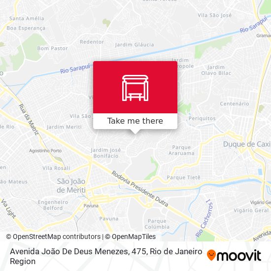 Avenida João De Deus Menezes, 475 map