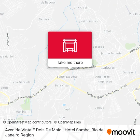 Avenida Vinte E Dois De Maio | Hotel Samba map