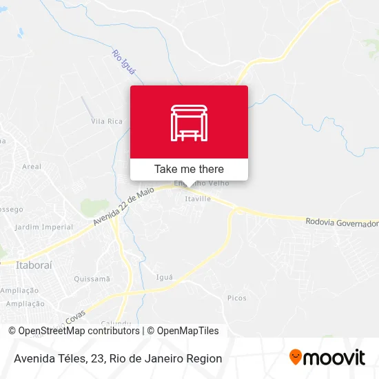 Avenida Téles, 23 map
