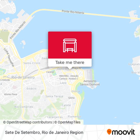 Sete De Setembro map