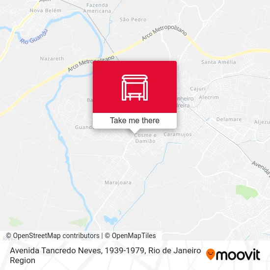 Avenida Tancredo Neves, 1939-1979 map
