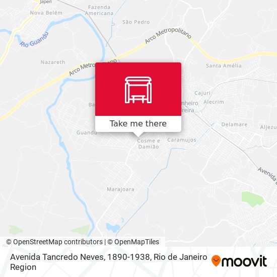 Avenida Tancredo Neves, 1890-1938 map