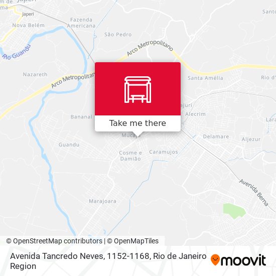 Avenida Tancredo Neves, 1152-1168 map