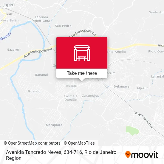 Avenida Tancredo Neves, 634-716 map