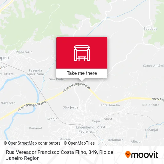 Rua Vereador Francisco Costa Filho, 349 map