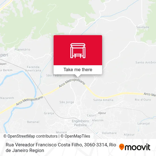 Rua Vereador Francisco Costa Filho, 3060-3314 map