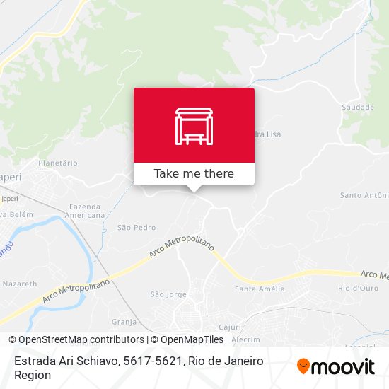 Estrada Ari Schiavo, 5617-5621 map